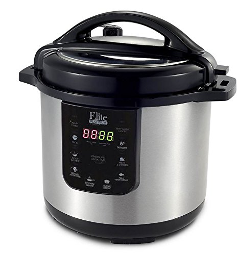 Elite Platinum EPC-813 Maxi-Matic 8 Quart Electric Pressure Cooker