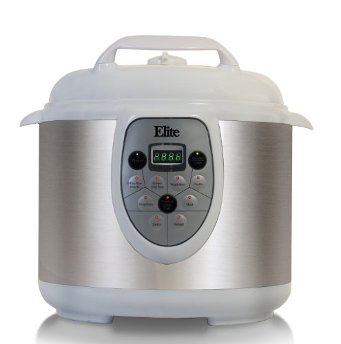 Elite Platinum EPC-608W Maxi-Matic 6 Quart Electric Pressure Cooker