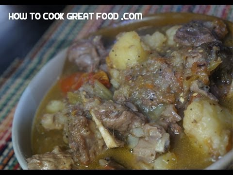 Greek Lamb & Vegetable Stew Recipe – Slow cook or Pressure cooker