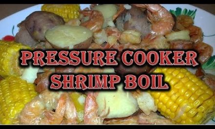 10 Minute Shrimp Boil In A Pressure Cooker