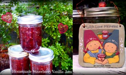 Organic Strawberry Vanilla Jam – Perfect Christmas Gift | Canned in Power Pressure Cooker XL