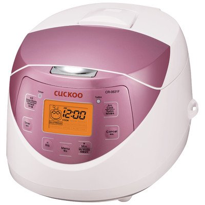 Cuckoo Electric Heating Rice Cooker CR-0631F (Pink) Review