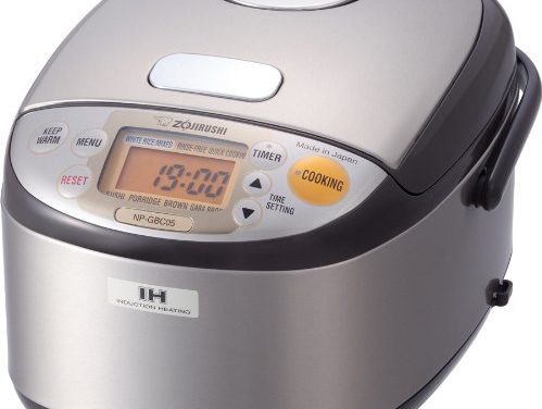 Zojirushi NP-GBC05XT Induction Heating System Rice Cooker and Warmer, 0.54 L, Stainless Dark Brown Review