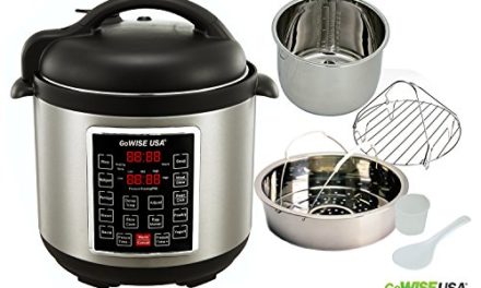 GoWISE USA 8-Quart Programmable 10-in-1 Electric Pressure Cooker/Slow Cooker, GW22623 Review