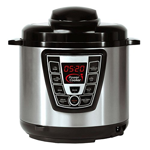 Power Cooker Digital Electric Pressure Cooker 6-Quart (Certified ...