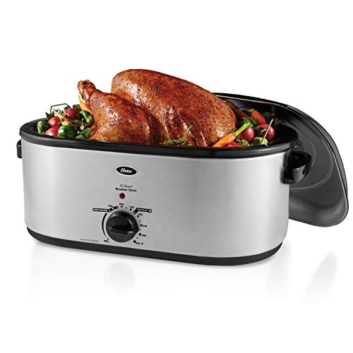 Oster Roaster Oven with Self-Basting Lid | 22 Qt, Stainless Steel Review