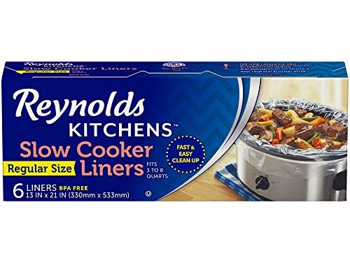 Reynolds Kitchens Premium Slow Cooker Liners – 13 x 21 Inch, 6 Count Review