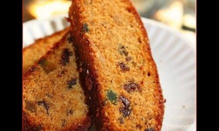 Pressure Cooker Plum Cake-Christmas Fruit Cake Baking Without Oven