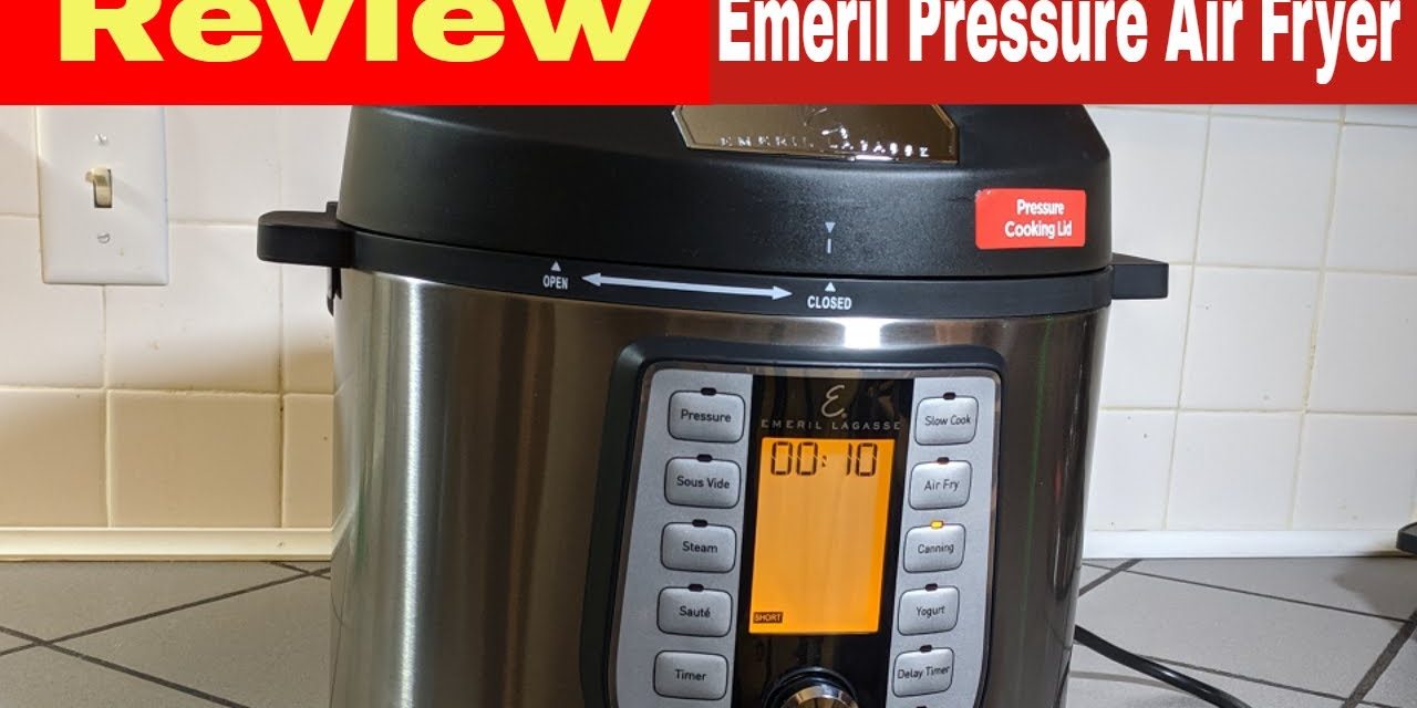 Emeril Lagasse Pressure Cooker Air Fryer | Duet, Review, Unboxing
