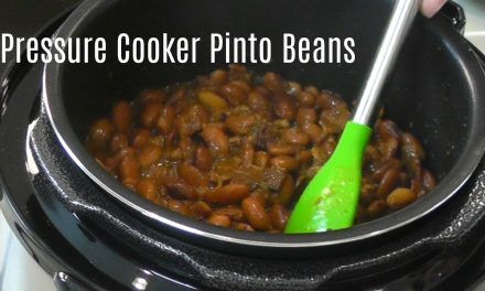 Pressure Cooker Pinto Beans ~ No Soak Quick Cook Beans ~ Cosori 2 Quart Electric Pressure Cooker